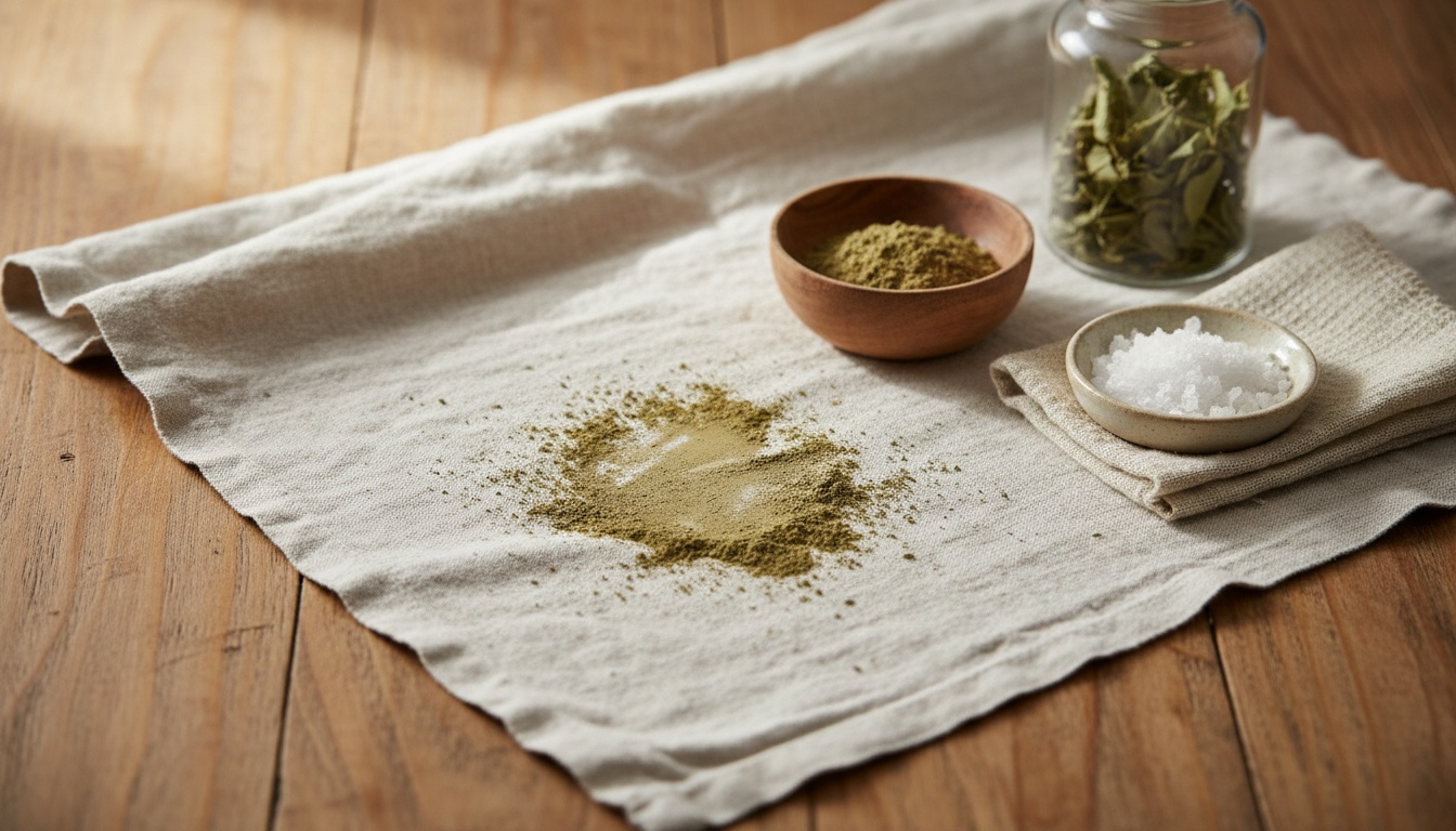 Getting Kratom Powder Stains Out of Clothes and Fabric